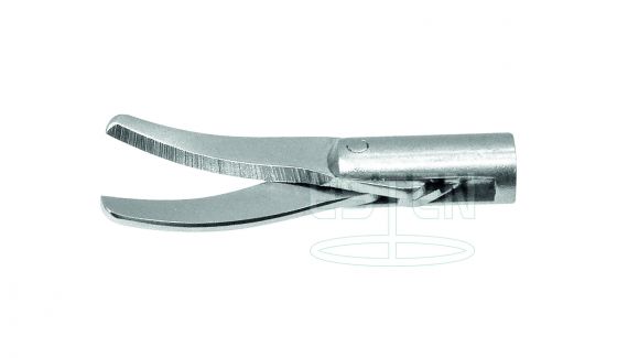 Ножницы двухбраншевые изогнутые по плоскости типа Митценбаум (d=5мм)